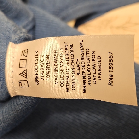 Willow & Wind NWT Blue Sleeveless Dress, Size Medium - Picture 9 of 10